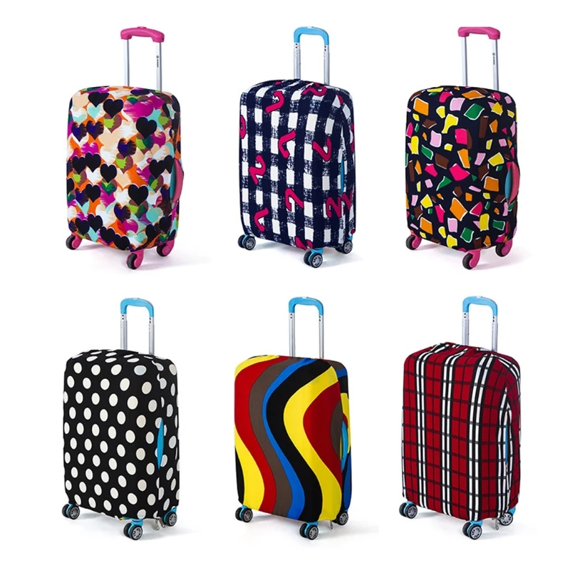 

THINKTHENDO Durable Elastic Luggage Dust Cover Suitcase Dustproof Case Protector 18-28 inch