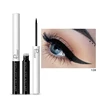 15 delineador de Color líquido impermeable, fácil de usar que mate de trazador de líneas del ojo rojo verde azul Blanco marrón dorado Eyliner ► Foto 3/6
