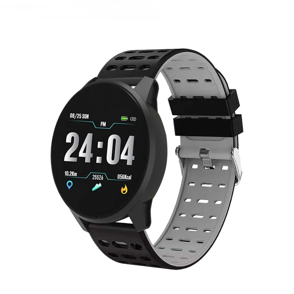 

Smart Wristband Silica Gel Men And Women Sport Fashion Heart Rate Blood Pressure Health Monitoring Touch Screen Smart Watch