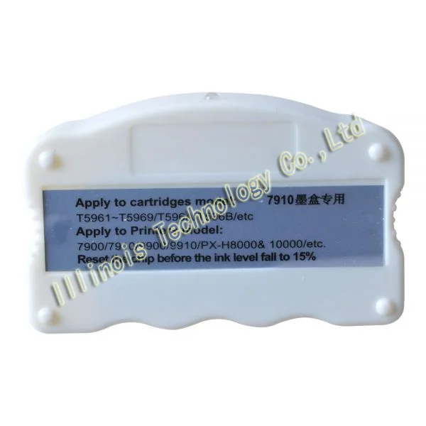 

F186000/DX4/DX5/DX7 Chip Resetter for Stylus Pro 7700 / 9700 / 7710 / 9710 / 7890 / 9890 Ink Cartridge printer parts DX5/DX7