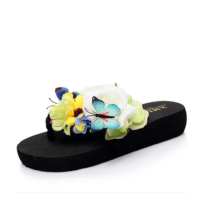 Online Ashwin Fashion Women Sandals Fancy Beach Flip Flops Ashwin Fashion Women Sandals Fancy Beach Flip Flops Summer Flower Erfly Slipper Seaside Shoes Wedding Walking
