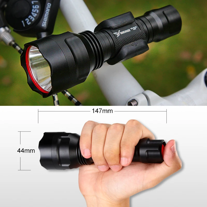 YAGE CREE XP E Тактический 300 М 500 cree led Фонарик LED Факел свет для 1 xRechargeable 18650 lanterna|led flashlight