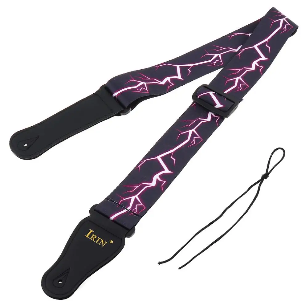 Buy Purple Lightning Pattern Adjustable Printing