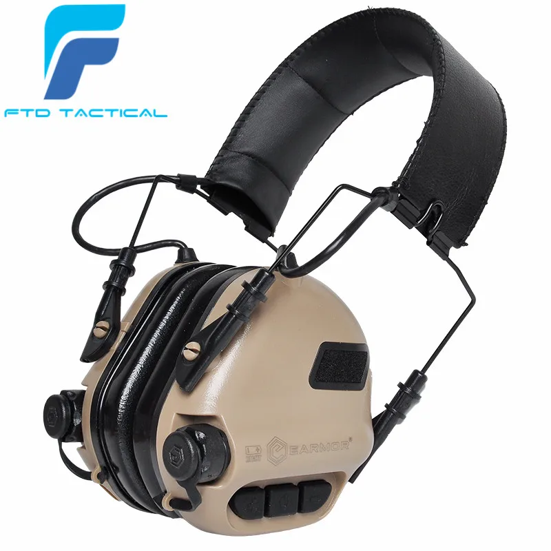 

Electronic Hearing Protection Earmuffs With Aux Input Function Nrr22