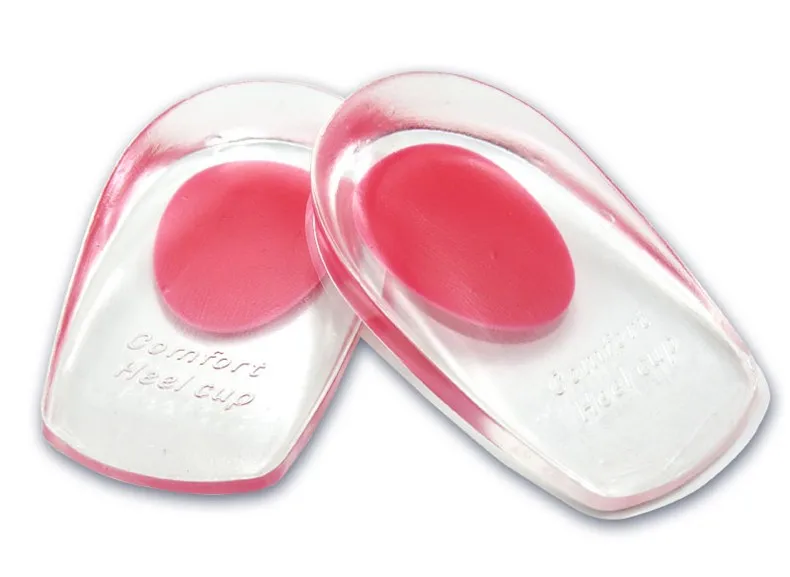 Palmilha Half Rubber PU Gel Insoles Massaging Heel Cushion Foot Care Pads for Shoes Plantar Fasciitis Spur Pain Relief Heel Cup (2)