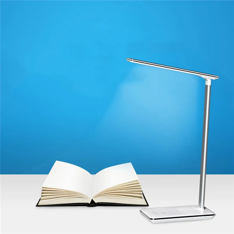 

CHENGYILT LED Desk Lamp Foldable Dimmable Rotatable Eye Care LED Touch-Sensitive Controller USB Charging Port Table Lamp