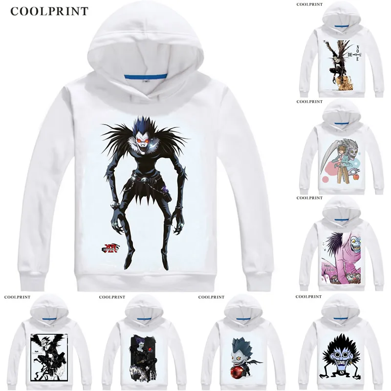 Недалеко от Ryuk матовый риюку Shinigami Для мужчин s толстовки тетрадь смерти Desu Noto
