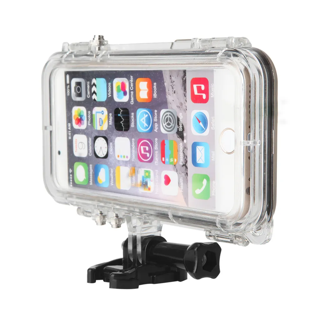 imágenes para Movimiento extremo Impermeable Del Teléfono Del Caso de Shell para Apple iPhone 5 5S SÍ con 170 Grados Lente Gran Angular Compatible con GoPro imágenes para Movimiento extremo Impermeable Del Teléfono Del Caso de Shell para Apple iPhone 5 5S SÍ con 170 Grados Lente Gran Angular Compatible con GoPro