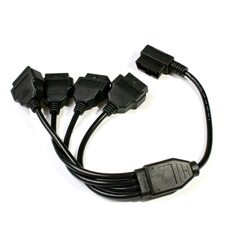 Prix pour KWOKKER OBD 2 Angle Droit 1 À 4 16 Broches Extension N'importe Quelle Voiture Câble Pour Adaptateur De Diagnostic Outil Prix pour KWOKKER OBD 2 Angle Droit 1 À 4 16 Broches Extension N'importe Quelle Voiture Câble Pour Adaptateur De Diagnostic Outil