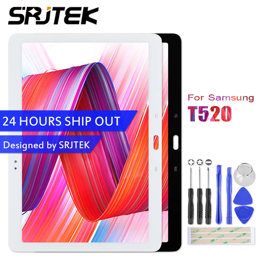 Srjtek LCD Screen For font b Samsung b font font b Galaxy b font Pro T520
