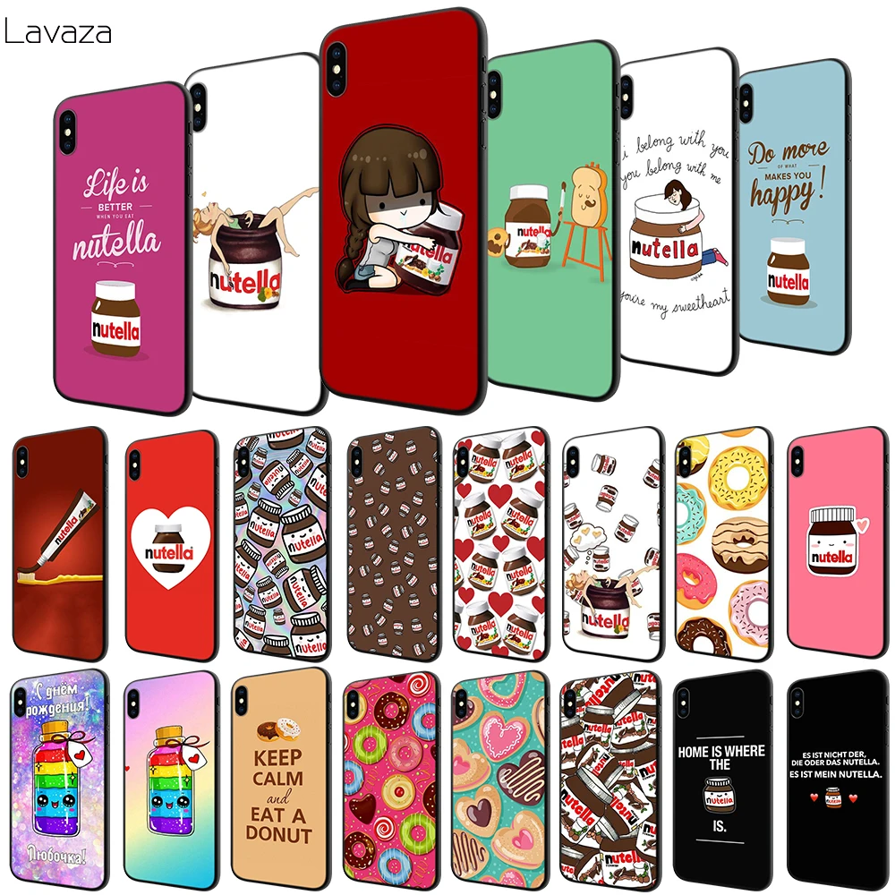Lavaza Nutella design Soft Case for Apple iPhone 6 6S 7 8 Plus 5 5S SE X XS MAX XR TPU Cover | Мобильные телефоны и