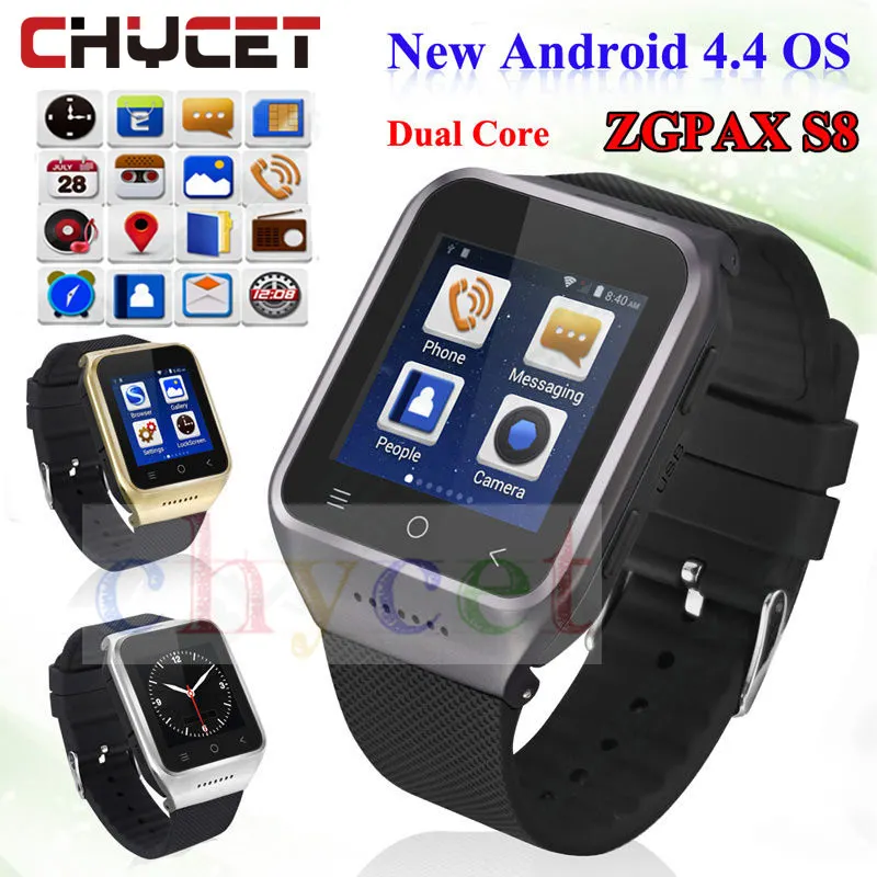 ZGPAX S8 Smartphone Bluetooth font b Smart b font font b Watch b font Android 4
