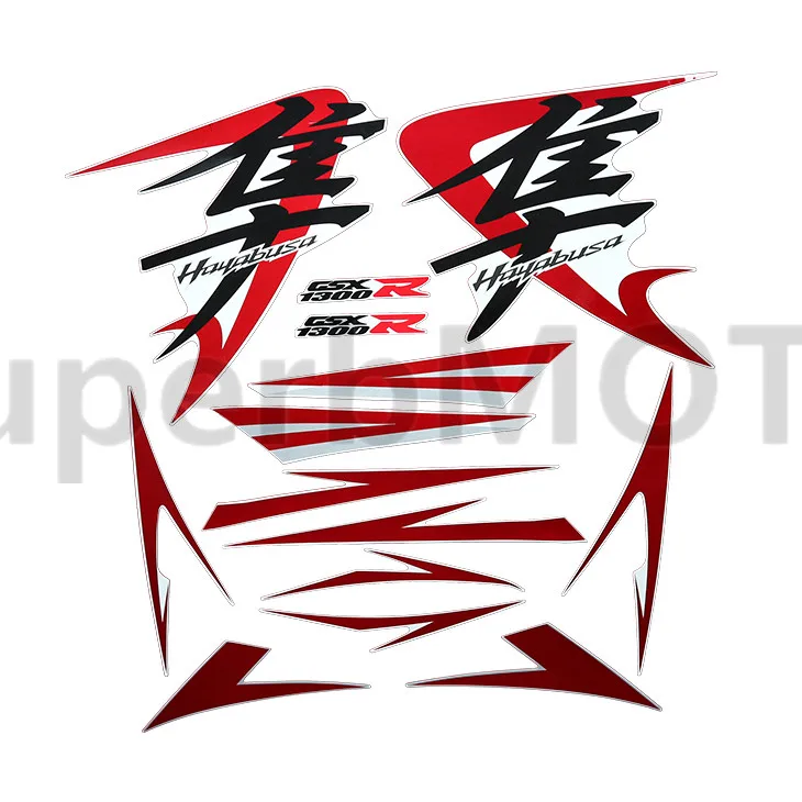 Аксессуары для мотоциклов наклейка подходит suzuki Hayabusa GSXR1300R GSXR 1300R 2008 на