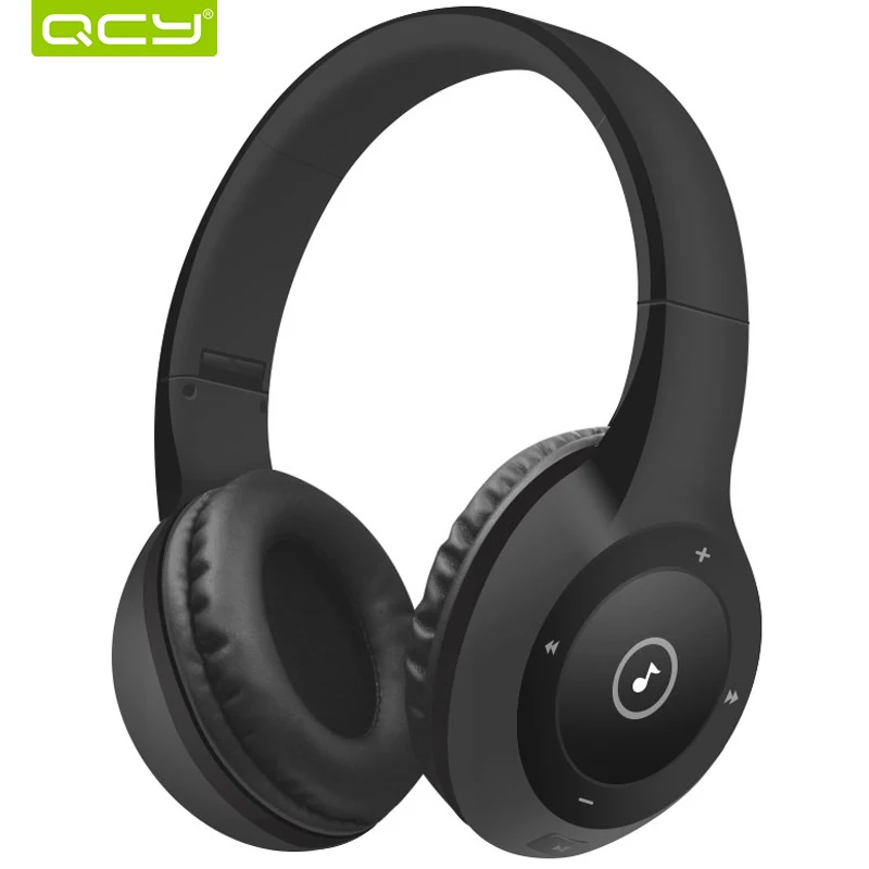 

QCY J1 Bluetooth Headphone Wireless Headset 40 Hours Play Time with Mic for calls bluetooth for Iphone Samsung Xiaomi headphone