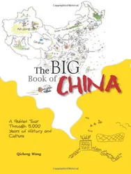 O grande livro da china. 4 idiomas: inglês./Espanhol./Francês./Alemão. Livro de papel colorido escolar para adultos e crianças