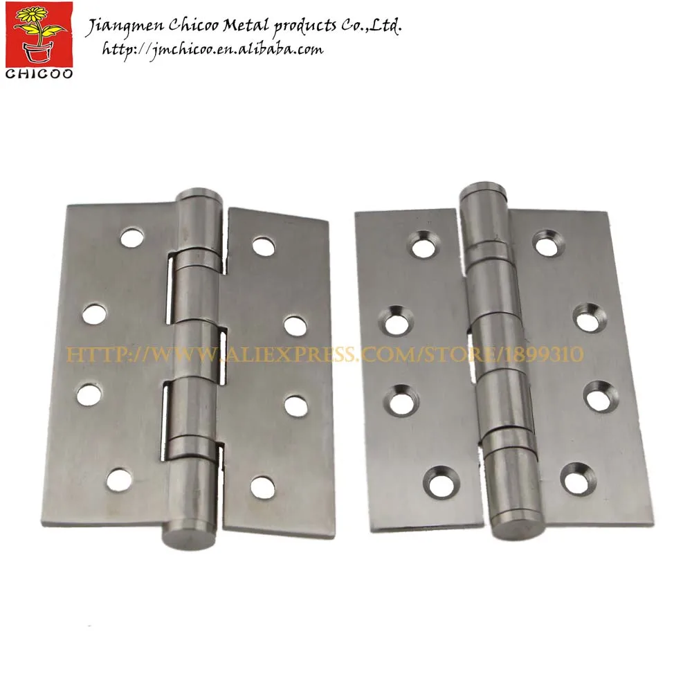 Tools & Home Improvement Door Hardware & Locks Stainless Steel Door Hinges with 128 PCS Mounting