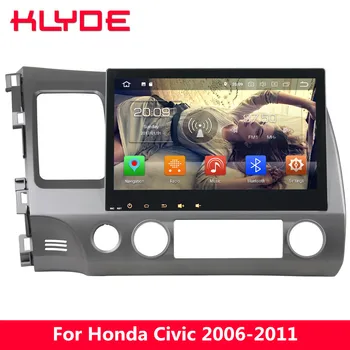 

KLYDE 10.1" IPS 4G Android 8 7.1 Octa Core 4GB RAM 32GB ROM Car DVD Player Stereo For Honda Civic 2006 2007 2008 2009 2010 2011