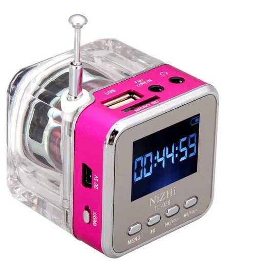 Led Radio Mp3 Player Digital Alarm Clock Backlight Electronic Designer