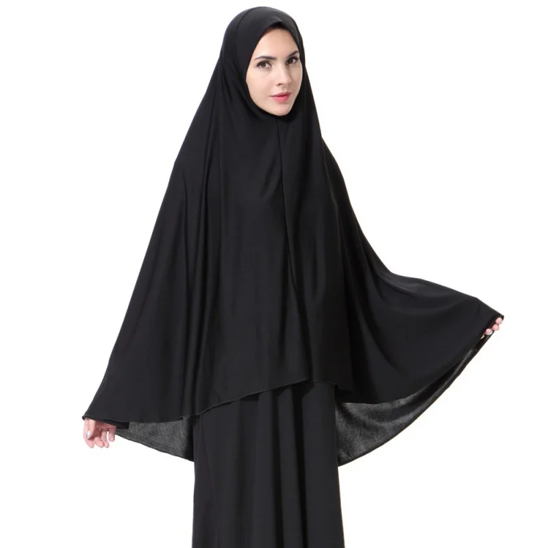 Women Black Face Cover Abaya Islamic Khimar Muslim Clothes Women Black Face Cover Abaya Islamic Khimar Muslim Clothes