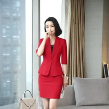Стиль весна осень форменный дизайн блейзеры костюмы с юбкой и топами для женщин деловой пиджак в офисном стиле наборы