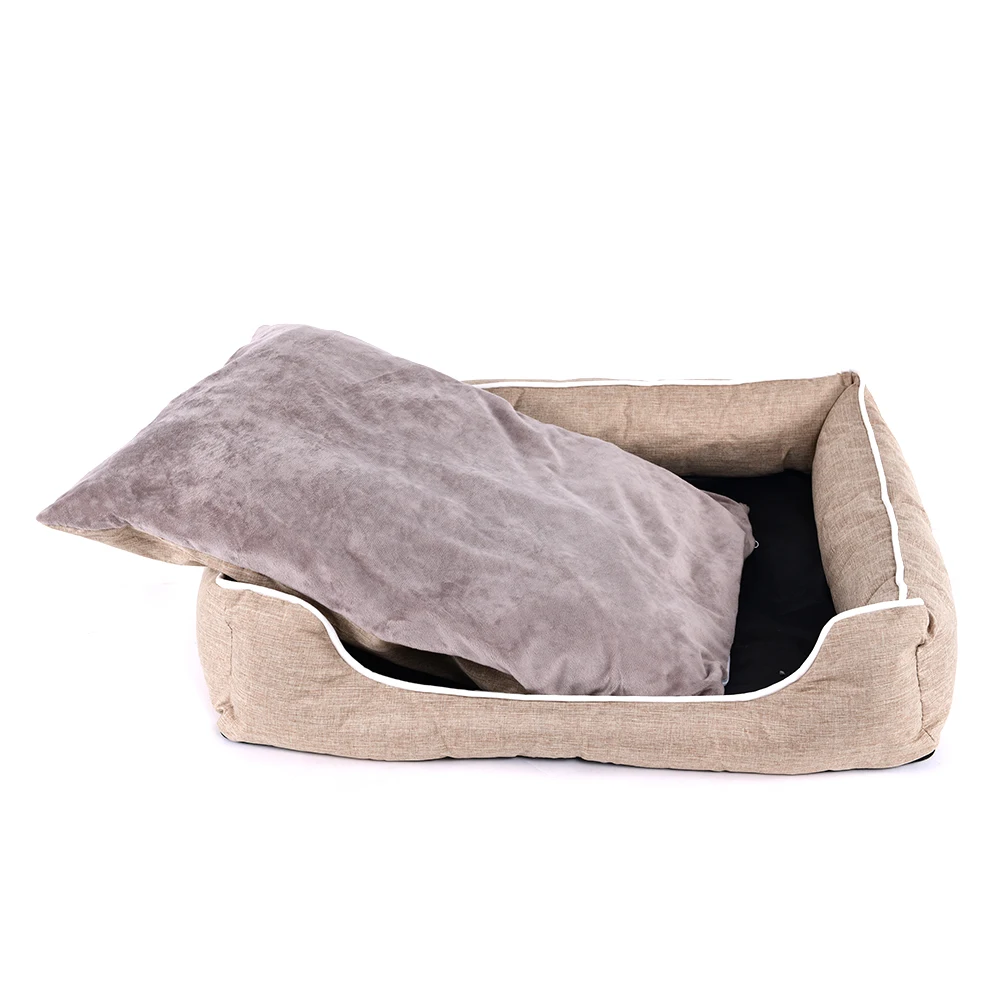 Solid Pet Dog Bed Sofa House Mats Kennel Cat Bed Sofa House Waterproof Washable Pet Dog Cat Bed House For Small Medium Large Dog (10)
