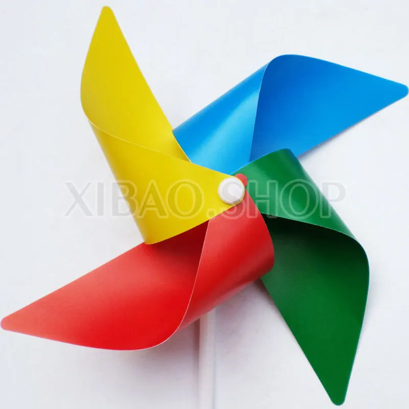 20pcs Wholesale 15CM kids windmills plastic windmill toy boys&girls