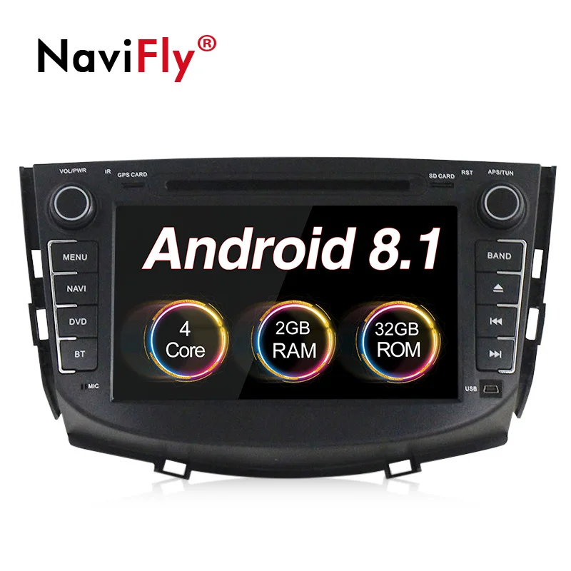 

NaviFlyl android 8.1 8inch 2din car radio player for LIFAN X60 2011-2015 with quad core 2GB RAM 32GB ROM gps navigation