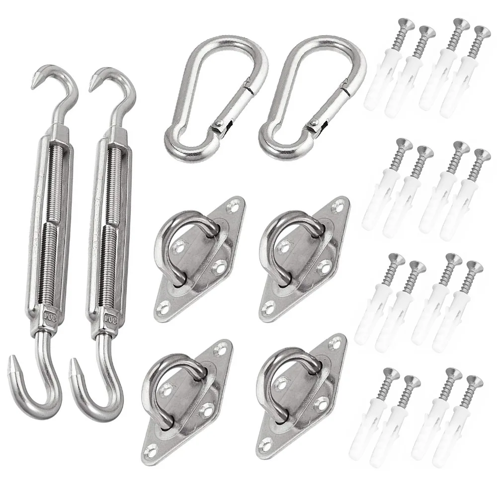 8mm x 75mm 304 Stainless Steel S Hook Marine Boat Sailing Shade Sail Qty 1 