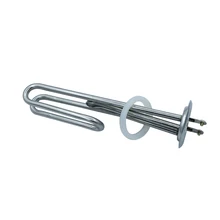 Hook Type Water Heating Element 220V 3KW 63mm Ring Flange Diameter Boiler Heater Stainless Steel Electric Water Heater free shipping ac 220v 4kw water boiler heating element u type tubular bundle heater