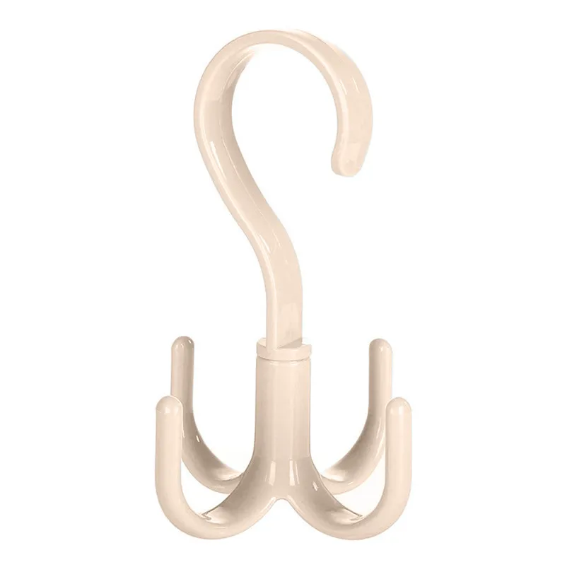 Creative Rotate Hook Belt Tie Bag Scarf Closet Organizer Holder Hanger Rack Hooks For Hanging Bathroom Accessories 5A30 (11)