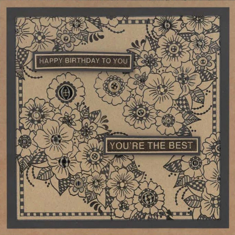 

Thank you for your blessing Transparent Clear Stamps DIY Scrapbooking Album Card Making DIY Decoration Making Embossing Stencil