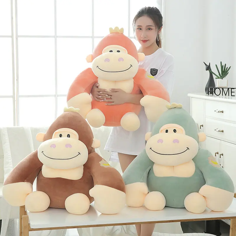 

30-60cm pink/Brown/green Monkey Plush Toy Soft And Comfortable As A Birthday Gift For Children Stuffed plush