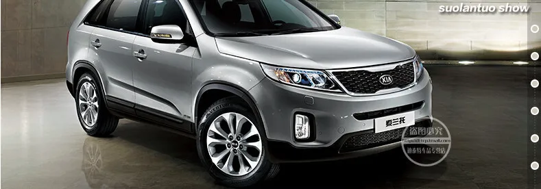 Посвященный багажнике автомобиля коврики для Kia Sorento 7 мест 2013 Прочный водонепроницаемый кожа багажа Коврики Для Sorento 2014 полный окружении