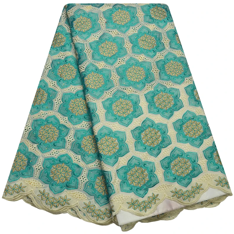 

Free shipping African Swiss Voile Lace High Quality Wedding African Fabri 100% Cotton Swiss Voile Lace Yellow ND153
