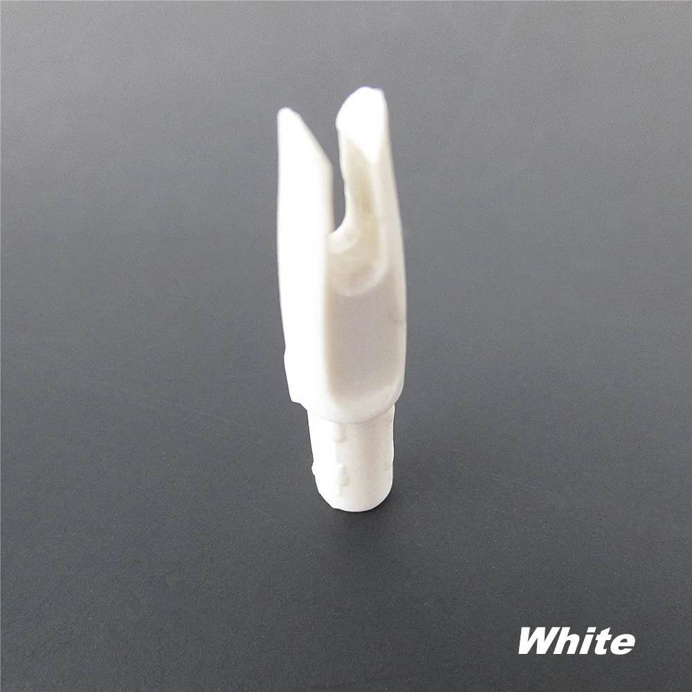 archery arrow nocks white (2)