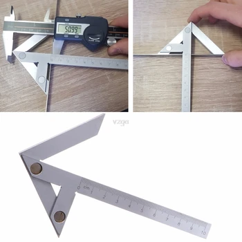 

Centering Square 100*70mm Gaging Center Gauge Round Bar Marking Center Finder G21 Whosale&DropShip