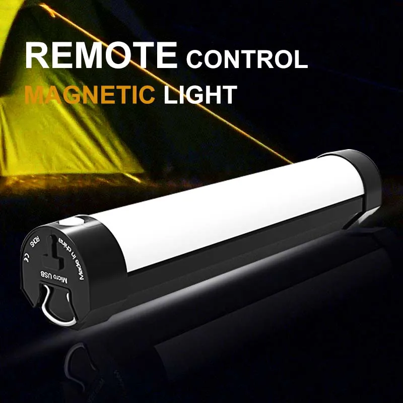 

Carp Bivvy Fishing Light IR Remote Control Camping Tent Lights 18650 USB Rechargeable 1W Black Dimmable Outdoor Camping Lights