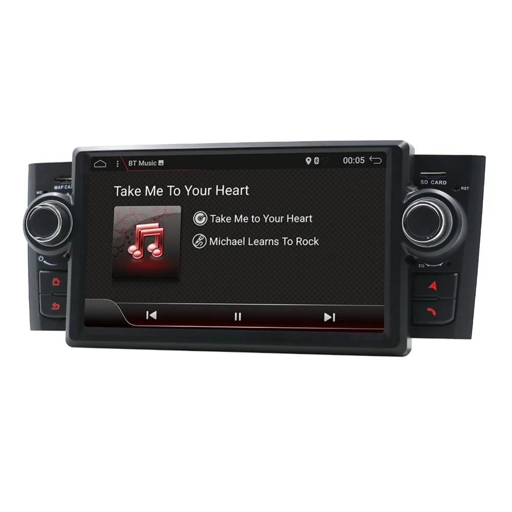 Best Android 9.0 Octa Core GPS Navigation 7" Car DVD Multimedia for Fiat Linea Grande Punto 2007-2012 with WIFI SWC 2 Best Android 9.0 Octa Core GPS Navigation 7" Car DVD Multimedia for Fiat Linea Grande Punto 2007-2012 with WIFI SWC 2