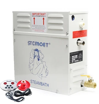 

9KW Steam Generator Sauna For Sauna Room Control Steam Bath Machine For Home Spa Dry Stream Furnace Wet Steam Steamer