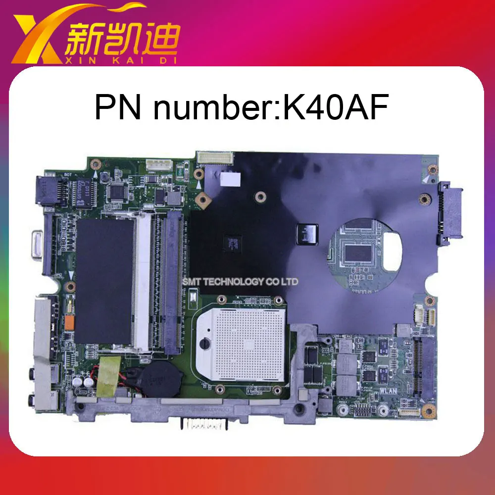 K40AF laptop motherboard for Asus Non-integrated DDR2 Full Tested 45 Days Warranty asus g31 g31mx k motherboard supports ddr2 775 pin integrated small plate