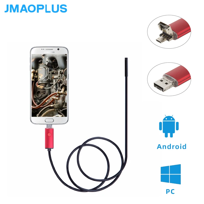 

5.5mm Endoscope Usb Camera Endoscope Inspectie Camera Pipeline Camera For Windows & Macbook PC Android