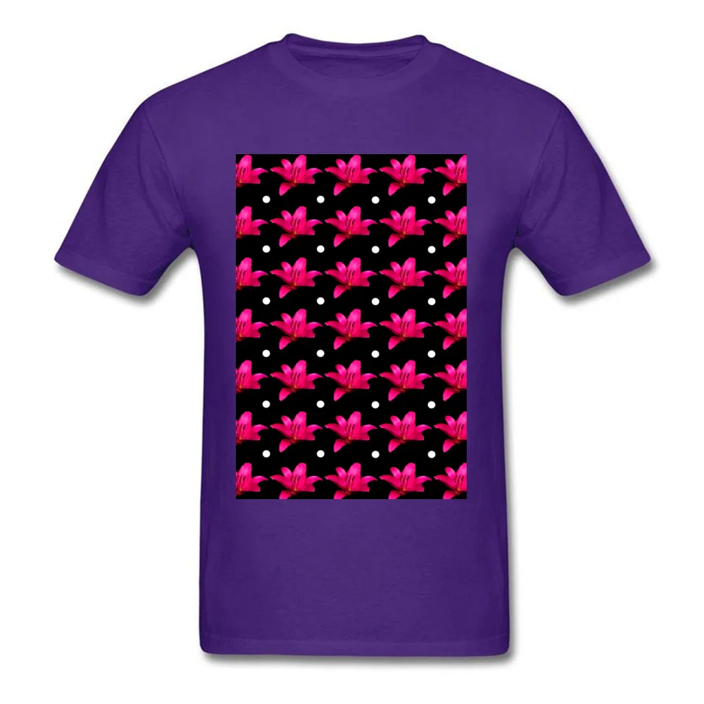 Pink Lily Pattern_purple