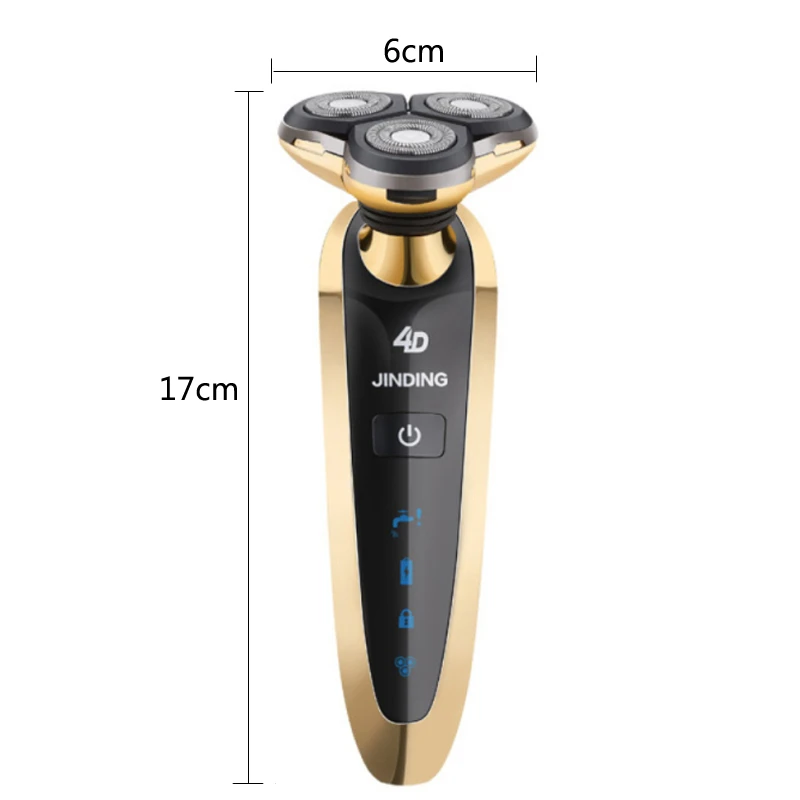 Профессиональная электробритва, многофункциональный инструмент для личной гигиены, водонепроницаемый триммер для бороды, перезаряжаемая электрическая бритва