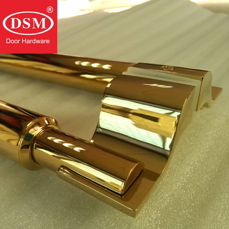 Golden Entrance Door Handle PA-118 3