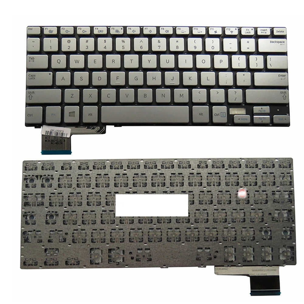  US New FOR Samsung 730U3E NP740U3E 740U3E NP730U3E Replace laptop keyboard English Silver