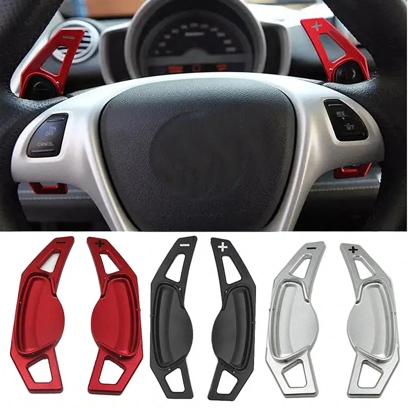 2pcs New Aluminum alloy Steering Wheel Shift Paddle Shifter For Benz