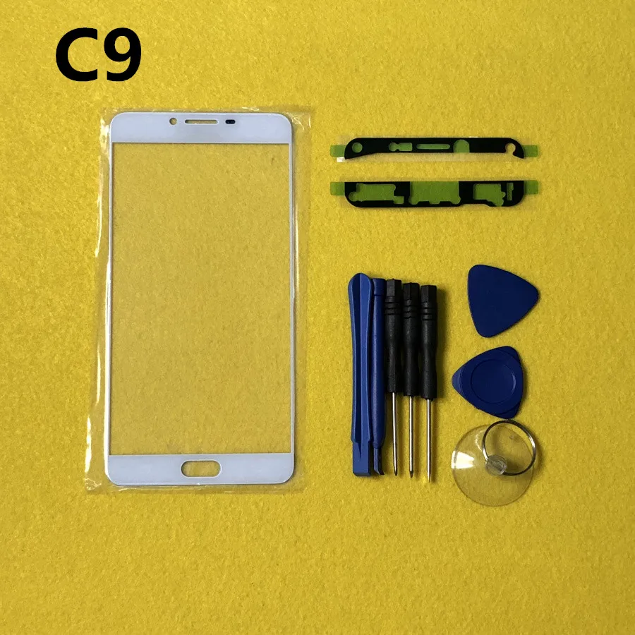 

Touch Screen Panel Replacement For Samsung Galaxy C9 pro C9000 C900F Front Glass Outer Lens + Sticker + Tools