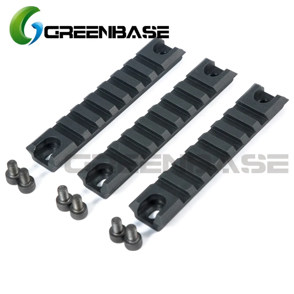 

Greenbase 3 pcs/set Tactical Airsoft Polymer Picatinny Rail Sections for G36/G36C Rail Mount Hunting accessories