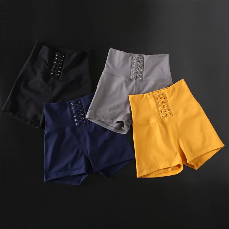 

women's high waist yoga shorts athletic exercise biker shorts women gym fitness shorts for running jogging
