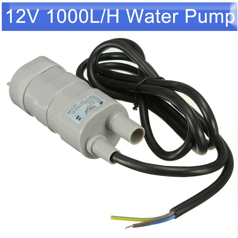 

Water Pump 12V Camper Mini Submersible Pump High Flow 1000L/H Water Pump For Garden Fish Pond Fountain Aquarium Boat
